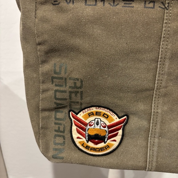 Star Wars Rogue one rebel canvas patchwork tote bag - Picture 5 of 16